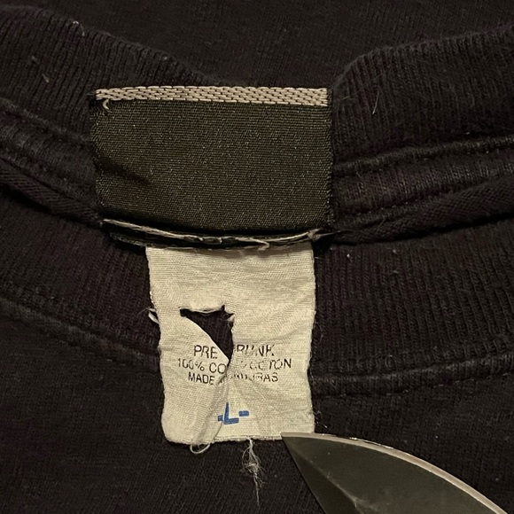 Vintage Liquid Blue Slash T Shirt Guns N Roses Mens XL Graphic 2004 Y2K Black - Picture 10 of 11